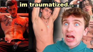 REACTING TO TIKTOK THIRST TRAPS ✨PT 4✨ [upl. by Waddell]