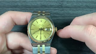 Rolex Oysterquartz Ref 17013  The Rolex Royal Oak [upl. by Hamlen]