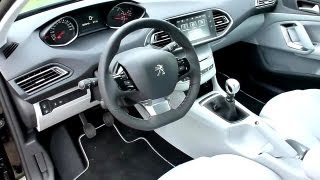 2013 ALL NEW Peugeot 308 Active Interieur in Detail [upl. by Giulietta919]