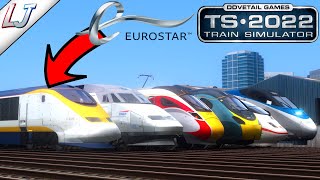 Train Simulator 2022  How Fast is THE Class 373 Eurostar RACE [upl. by Nasho]