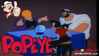 POPEYE THE SAILOR MAN The Crystal Brawl 1957 Remastered HD 1080p  Jackson Beck Jack Mercer [upl. by Ahsenat]