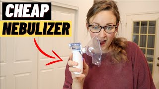 Portable Nebulizer Machine Unboxing and Review 2022  Personal Handheld Nebulizer [upl. by Napra]