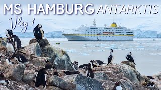 MS HAMBURG  Reise in die ANTARKTIS mit DRAKE Passage I VLOG 1 [upl. by Renrag]