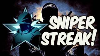 Call of Duty Black Ops  L96A1 Sniper Streak using Flak Jacket Pro [upl. by Leiva]