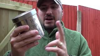 A Billy Can for £1  Homemade Stainless Steel Billycan for Camp Cooking and Bug out Bag [upl. by Inasah646]