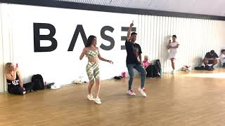 Mayores  Mandinga  SALSA FOOTWORK DEMO  DAN amp JADE [upl. by Maddox281]