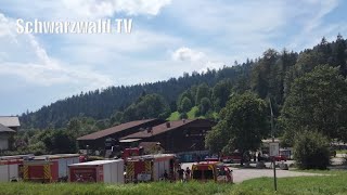 🚨🚒 GasAlarm im EDEKA Todtmoos und ein schwerer Verkehrsunfall  Livestream 13082023 [upl. by Nnitsuj323]