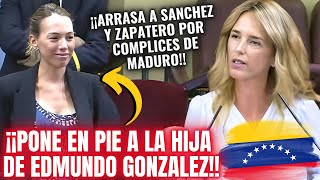 CAYETANA pone EN PIE a la HIJA de EDMUNDO GONZÁLEZ 🔥¡AL ARRASAR A SÁNCHEZ Y ZAPATERO POR VENEZUELA🔥 [upl. by Graehl]