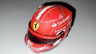 15 Charles Leclerc  Ferrari mini helmet review [upl. by Lipscomb]