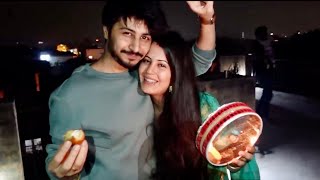 Karvachauth In Delhi  Chaand Ka Intezaar  Arjuna amp Divya Vlogs [upl. by Viddah]