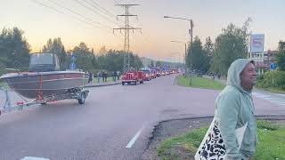 Inkeroisten palokuntajuhlatInkeroinen fire department parade [upl. by Norine]