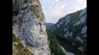 Statuia lui Decebal  DECEBALUS REX  DRAGAN FECIT  Cazanele Dunarii [upl. by Light]