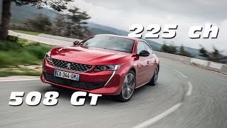 Essai Peugeot 508 GT PureTech 225  les trois qualités et trois défauts de la nouvelle 508 [upl. by Asim569]