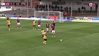 Arbroath 2  0 Annan  Match Highlights [upl. by Irrehc]