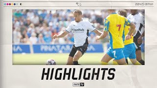 HIGHLIGHTS  Derby County Vs Stockport County [upl. by Naeerb952]