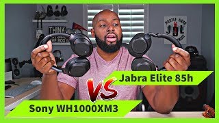 Jabra Elite 85h VS Sony WH1000XM3 [upl. by Mosera648]