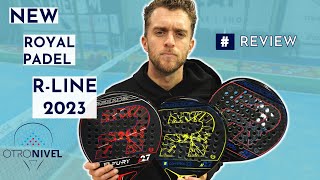 Testing The Brand New Royal Padel RLine 2023 [upl. by Ahseiym]