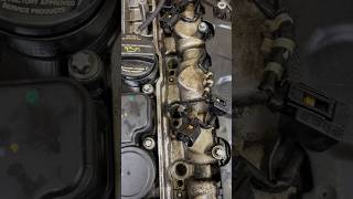 Mercedes Benz diesel injector removal [upl. by Ruben]