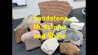 Rock Identification with Willsey Sandstone Mudstone and Shale [upl. by Enael]