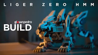 Noob builds a Zoids Liger Zero HMM  Beat Building a Plamo [upl. by Irtimid]