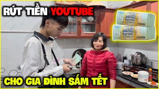 Đức Mõm  Rút Tiền Youtube Tặng Gia Đình Và Phát Lương Cho Thành Viên [upl. by Huan]