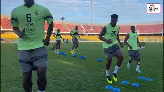 Black Stars First Training At The Accra Sports Stadium Ahead Of Sudan Clash sports blackstars [upl. by Lenes]