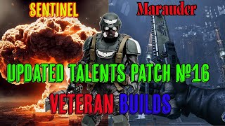 Patch 16  Emperor Level Veteran Support Loadouts  Marauder and Sentinel Builds for Darktide [upl. by Nonnairb]