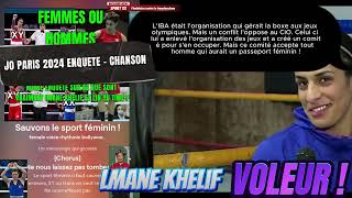 BOXE FEMININE  UN HOMME A GAGNÉ  Chanson docu Imane Khelif vs Yang Liu JO Paris finale boxe femme [upl. by Dimitri]