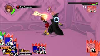 Kingdom Hearts Re Chain of Memories HD  Marluxia 1 No Damage Proud ModeSoras Story [upl. by Soinski]