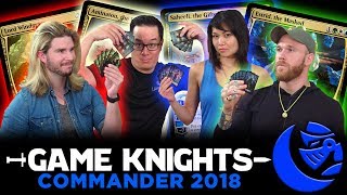 Commander 2018 w Kyle Hill and Cassius Marsh  Game Knights 20  Magic the Gathering EDH Gameplay [upl. by Dud]