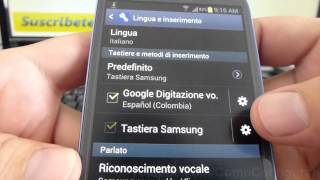 como cambiar idioma a teclado android samsung galaxy s3 español [upl. by Pirzada]