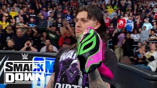 Rey Mysterio returns Dominik Mysterio aligns with LDF  SmackDown Highlights 032224  WWE on USA [upl. by Borlase]