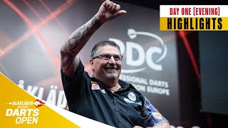 SEVEN YEARS IN THE MAKING  Day One Evening Highlights  2023 Belgian Darts Open [upl. by Omiseno]