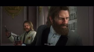 Red Dead Redemption 2  Death Of Hosea And Lenny [upl. by Llesig692]