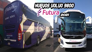 CONOCE los NUEVOS VOLVO 9800 2021 de FUTURA SELECT  BUSOLERO MX [upl. by Britney]