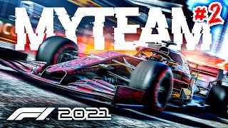 F1 2021 My Team Career Mode Part 2 The most frustrating race ever 🤬 [upl. by Olethea]