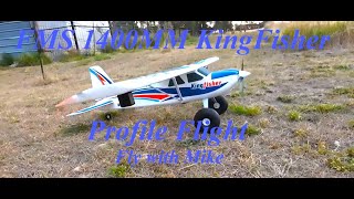 FMS 1400MM Kingfisher Fall Profile Fly with Mike [upl. by Kazue209]