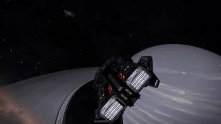 Low Budget Interstellar Docking Scene Parody Elite Dangerous [upl. by Leeda182]