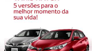 Douramotors  5 Versões do Yaris Hatch [upl. by Blynn42]