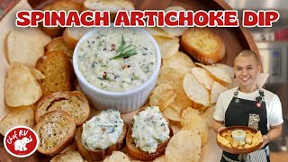 CHEF RVs SPINACH ARTICHOKE DIP [upl. by Strader733]