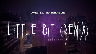 lykke li autoerotique  little bit remix  sped up  lyrics [upl. by Malaspina]