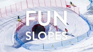 Funslopes in Saalbach Hinterglemm [upl. by Otilesoj937]