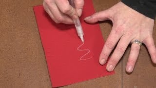 Soapstone Fabric Marking Pencil Demo [upl. by Benco]