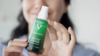 New Normaderm Phytosolution by Vichy  Clears Acne 24HR Hydration [upl. by Nasho]