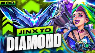 Jinx Unranked to Diamond 3  Jinx ADC Gameplay Guide  Season 13 Jinx Gameplay [upl. by Rubin440]