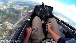 Precision spot landings glider sailplane cross county technique Roy Dawson video [upl. by Nenerb768]