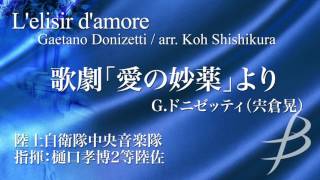 歌劇「愛の妙薬」より／陽気な喜歌劇の爽やかなアレンジ Gドニゼッティ宍倉晃／Lelisir damore by Gaetano Donizetti YDADF01 [upl. by Mcginnis]