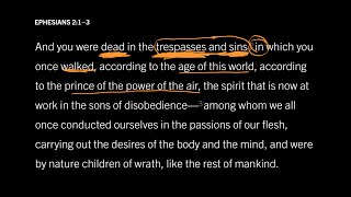 The Difference Between Sin Sins and Trespasses Ephesians 21–3 Part 5 [upl. by Arakawa564]