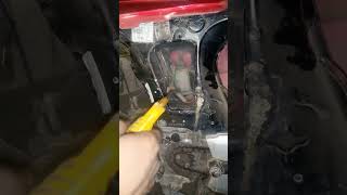 Motorcycle air filter replaceviralvideo youtubeshorts shorts [upl. by Ardnak]