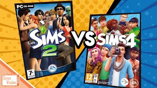 SimaVisión  Demostrando que Los Sims 2 es SUPERIOR a Los Sims 4 [upl. by Penn]